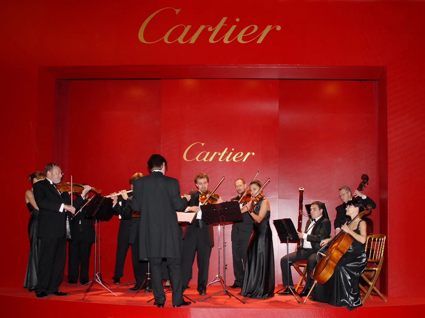 Cartier — primo anniversario boutique GUM — 7